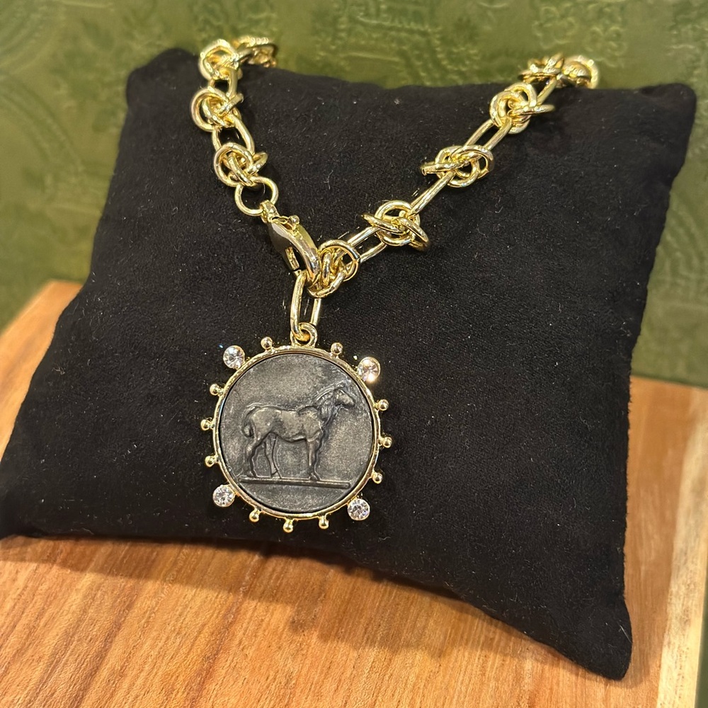 Horse Pendant Necklace